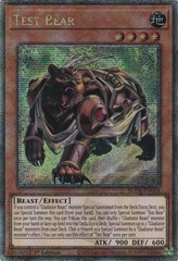 Test Bear - SUDA-EN018 - Quarter Century Secret Rare - 1st Edition